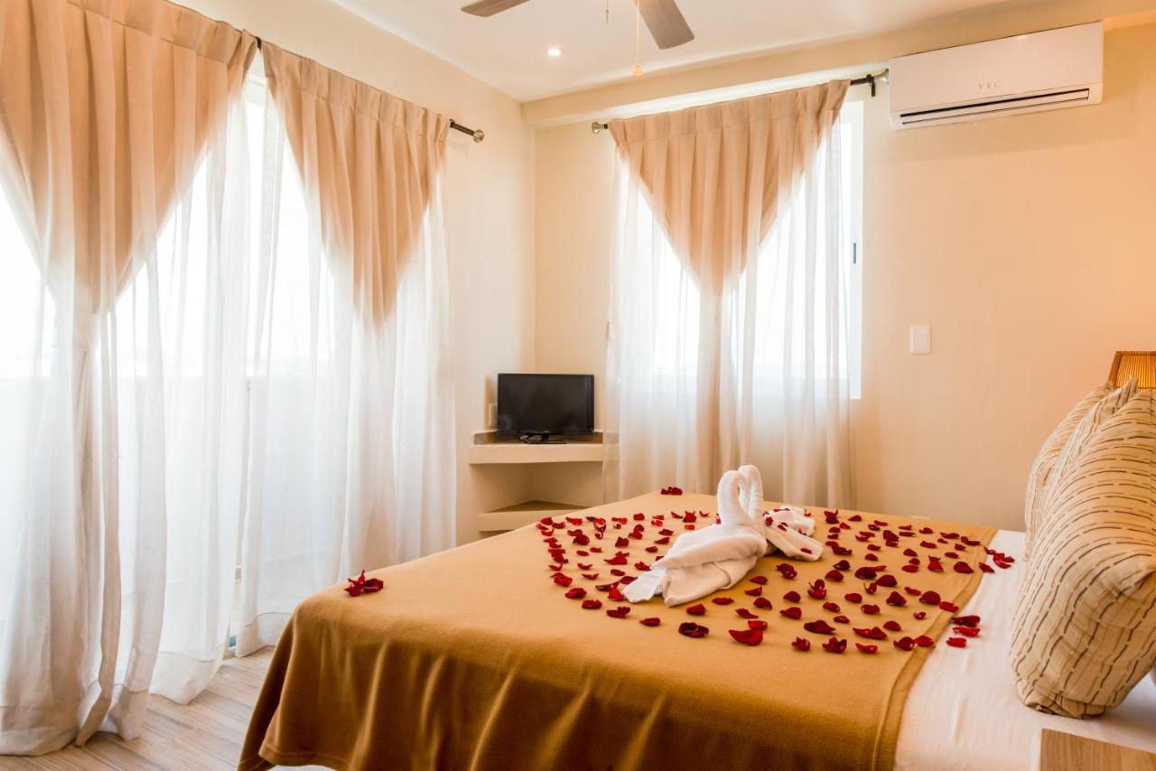 Casa Leo Aparthotel Playa del Carmen Buitenkant foto