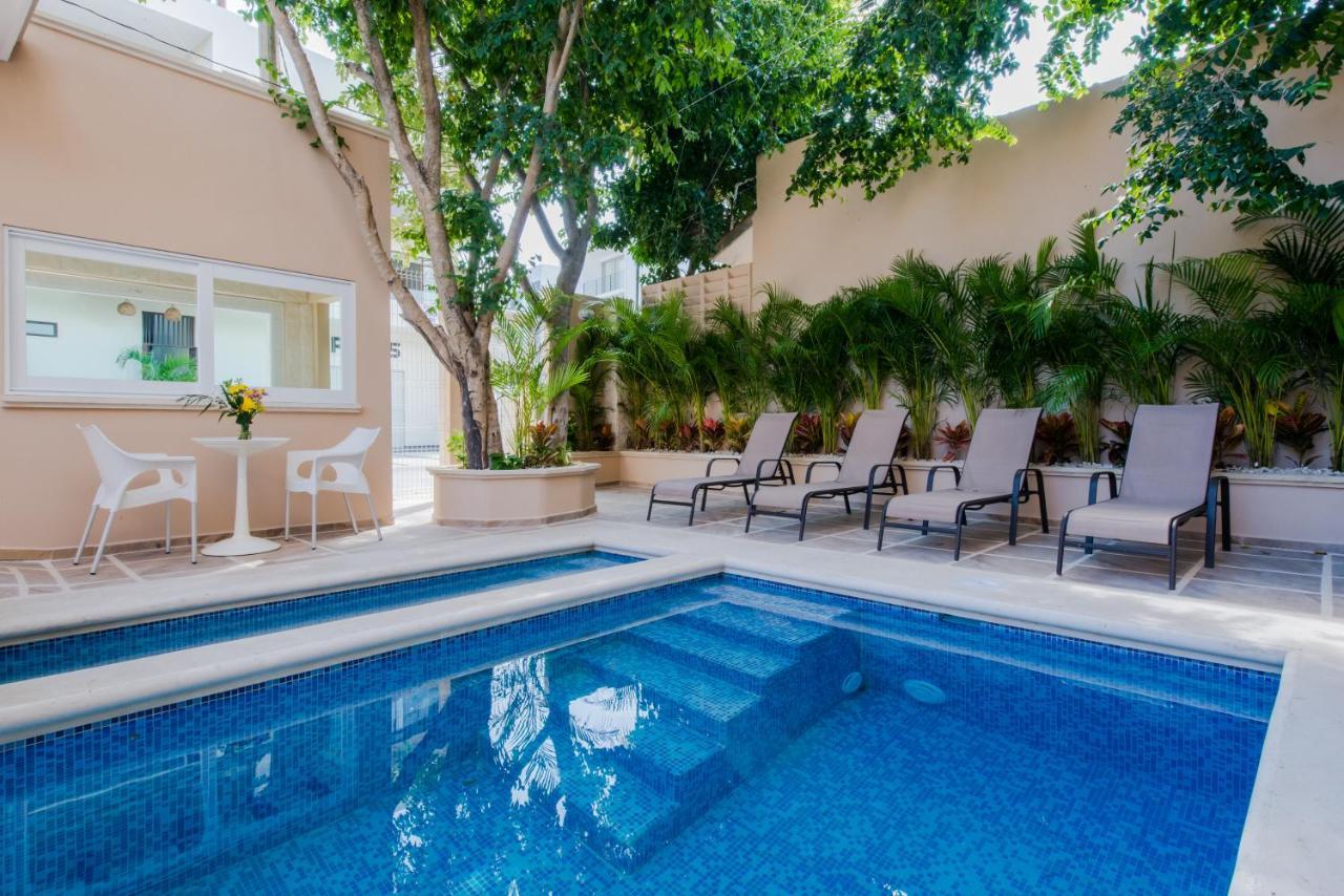 Casa Leo Aparthotel Playa del Carmen Buitenkant foto