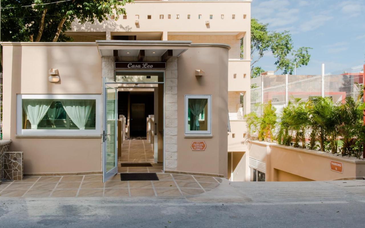 Casa Leo Aparthotel Playa del Carmen Buitenkant foto